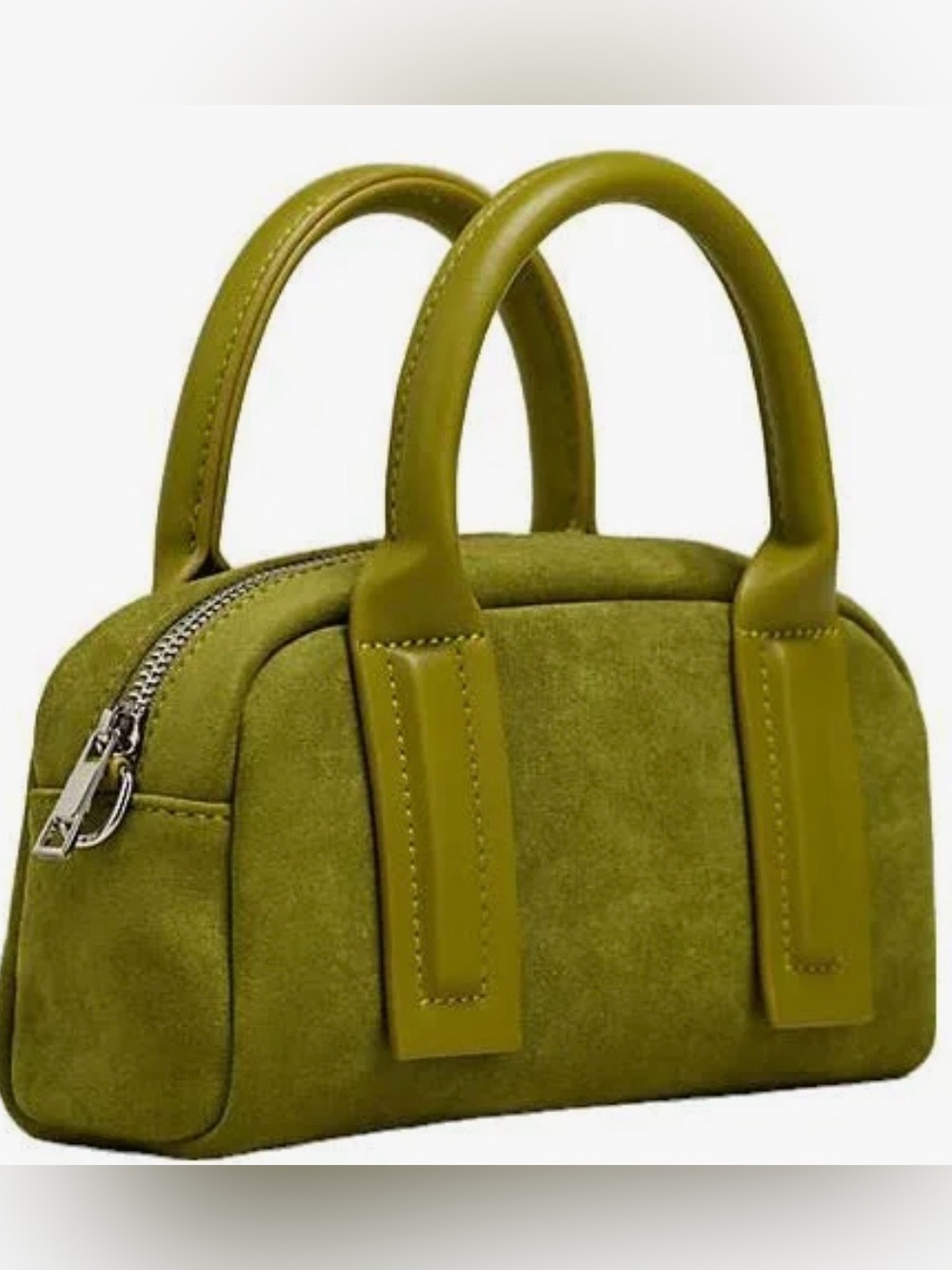 Anthropologie Mini Faux Suede Bag - Picture 2 of 11